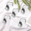 5Pcs Creative Kitchen Gas Burner Protection Cover 5