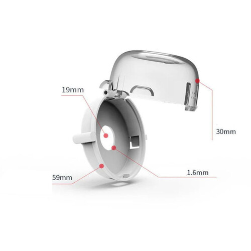 5Pcs Creative Kitchen Gas Burner Protection Cover 1