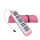 32 Piano Keys Melodica With Case For Beginners Pink 7