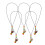 Raindrops 5pcs African Drum Pendant Necklace For Men 1