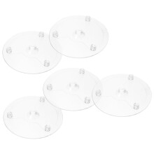 5 Unidades Tabla Para Pastel De Varios Niveles Plástico Reutilizable
