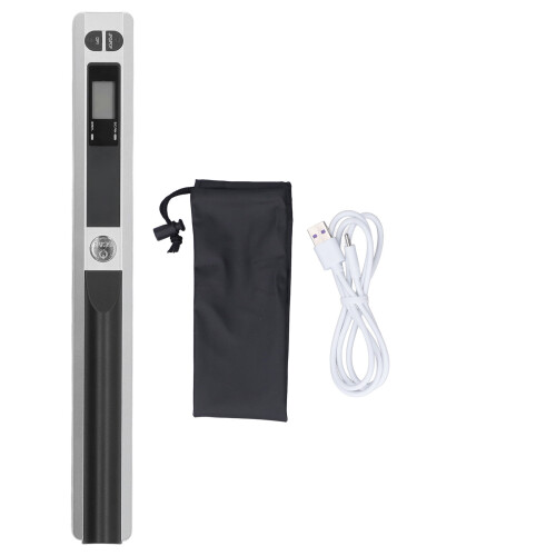 Portable 900DPI A4 Document Photo Scanner Silver - JPEG/PDF USB Connect 2