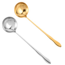 2Stk Lange Kaffeelöffel Mit Griff, Ideal Für Cocktails &