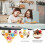 1 Set/6 Realistische Kuchenformen Pu- 11