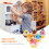 1 Set/6 Realistische Kuchenformen Pu- 9