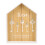 Multi-Functional House-Shaped Wall Key Holder For Home Storage 1