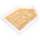 Multi-Functional House-Shaped Wall Key Holder For Home Storage 2