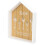 Multi-Functional House-Shaped Wall Key Holder For Home Storage 3