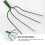 Practical Farming Fork Multi-Functional Iron For Grass 11