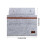 1Pc Felt Storage Bag Large Capacity Hanging Pouch Light Grey 8