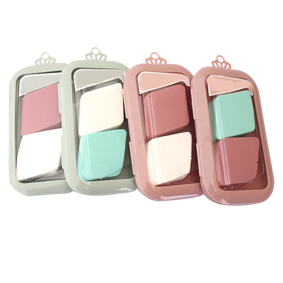 Solustre 8Pcs Makeup Powder Puff For Wet And Dry Use Foundation