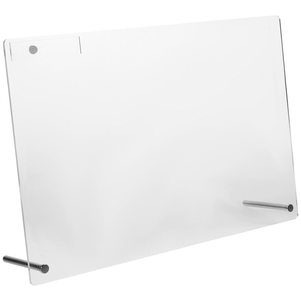 Aboofan One Set Transparent Nail Tip Display Board With Strips And Rack