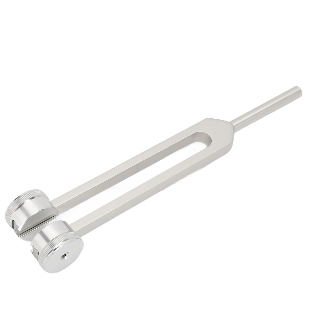 Aluminium Alloy Sensory Tuning Fork for Meditation and Healing, Silvery
