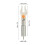 Red LED Arrow Nocks 5PCS 6.2mm Diameter - Simple Install Auto Light 2