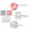 1 Set Diy Silikon Backformen Schokoladenformen Pink 11
