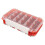 Köderboxen-Fachtrenner 286 g 17,5 x 10 x 4 cm Rot 13