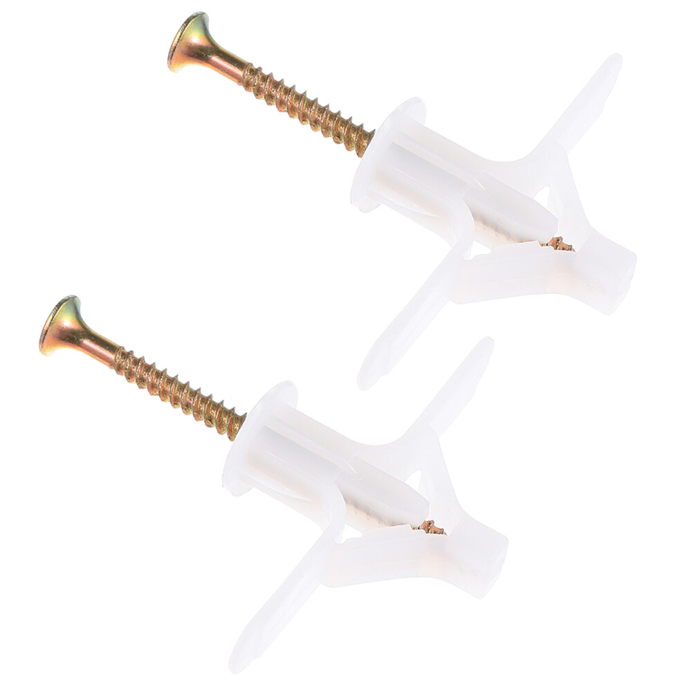 100 Pcs Drywall Anchor Kit Hollow Wall Anchors Home Hardware 3344149001502