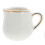 Ceramic Creamer Dispenser Multi Function Milk Pitcher With Spoon 1