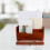 1Pc Multipurpose Wooden Desktop Storage Box Simple Drawer 3