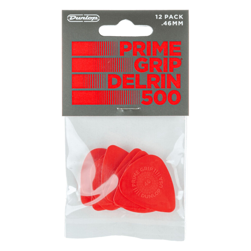 Dunlop Jim Delrin 500 Prime Grip 46Mm Guitar Picks (450P46)