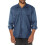 Dickies Dickies Herren Langarm-Arbeitshemd, Marineblau, Gr      e L 1