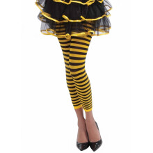 Forum Novelties Dames Noviteit Bumblebee Leggings, Geel/Zwart, Één Maat