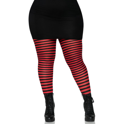 RAJSTOPY W PASKI PLUS SIZE 3X-4X