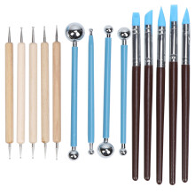 14Pcs Keramik Werkzeuge Einzug Pille Stick Silikon