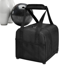Bowling Ball Bags Single Ball Bowling Tote For Men Travel Storage Handbag With Towel Water Bottle Pocket