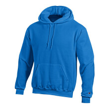 Sudadera con capucha Powerblend para adultos - Azul Real HTHR - Talla S (D0102HI3BRA)