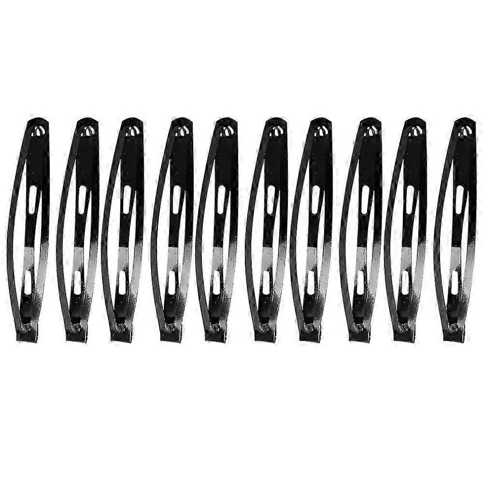 Set of 60 mini black hair clips in the shape of tiaras, mini combs, small hair clips