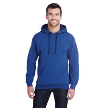 Mikina s kapucnou Sofspun s pruhmi pre dospel   ch - MIDNIgHT STRIPE - XL (D0102H7MVX2)
