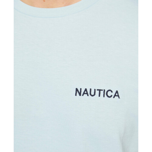 Ναυτική Ανδρική Μπλούζα T-Shirt, Μπλε Κόλπο, Μικρό 1