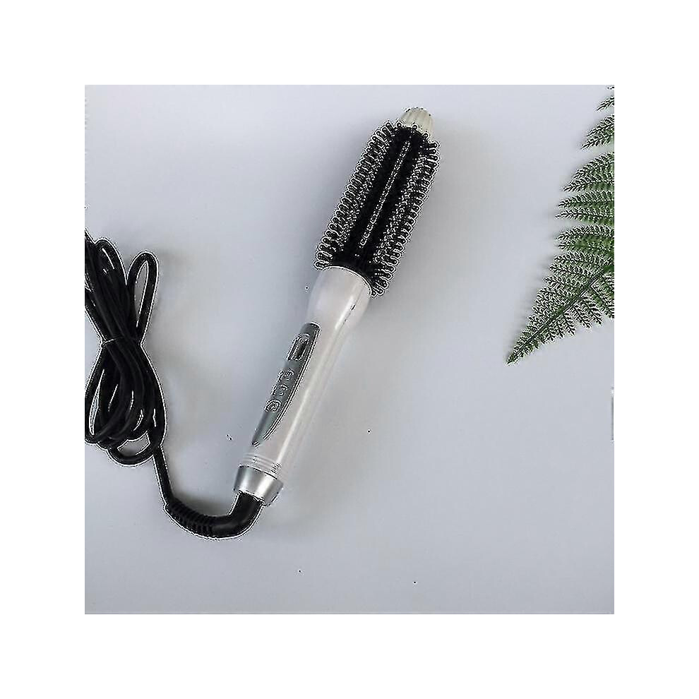 Professional ceramic negative ion curling iron (26 mm), straightener and heated comb (European standard)