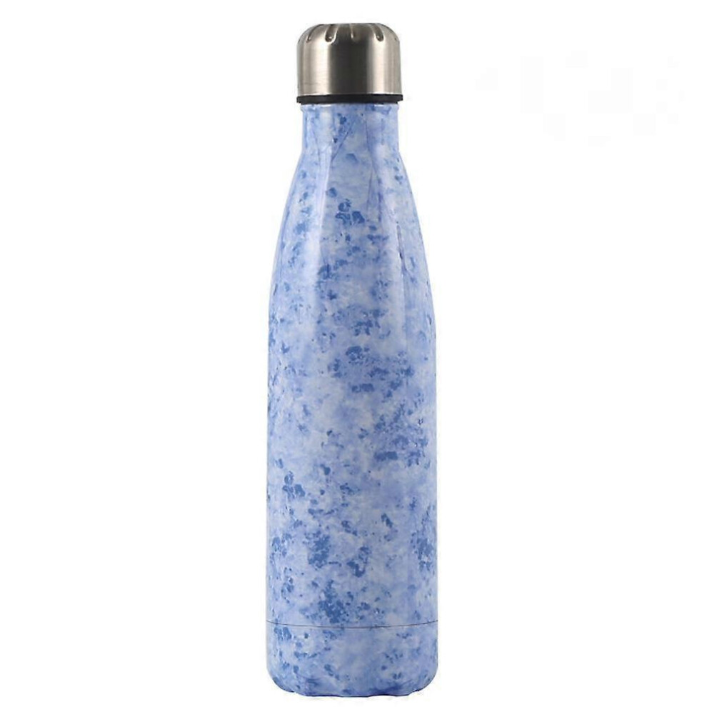 Kikidex (As Show, One Size) Stainless Steel Thermos Cup Outdoor Sports Pot Coke Bottle Thermos Cup Lan Dali