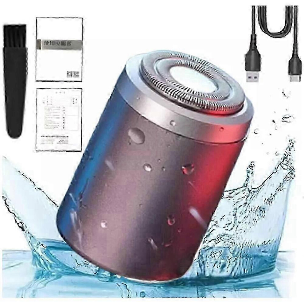 (Metallic ) Sopami Mini Electric Shaver, Sopami Portable Mini Electric Shaver, Electric Shaver Silver
