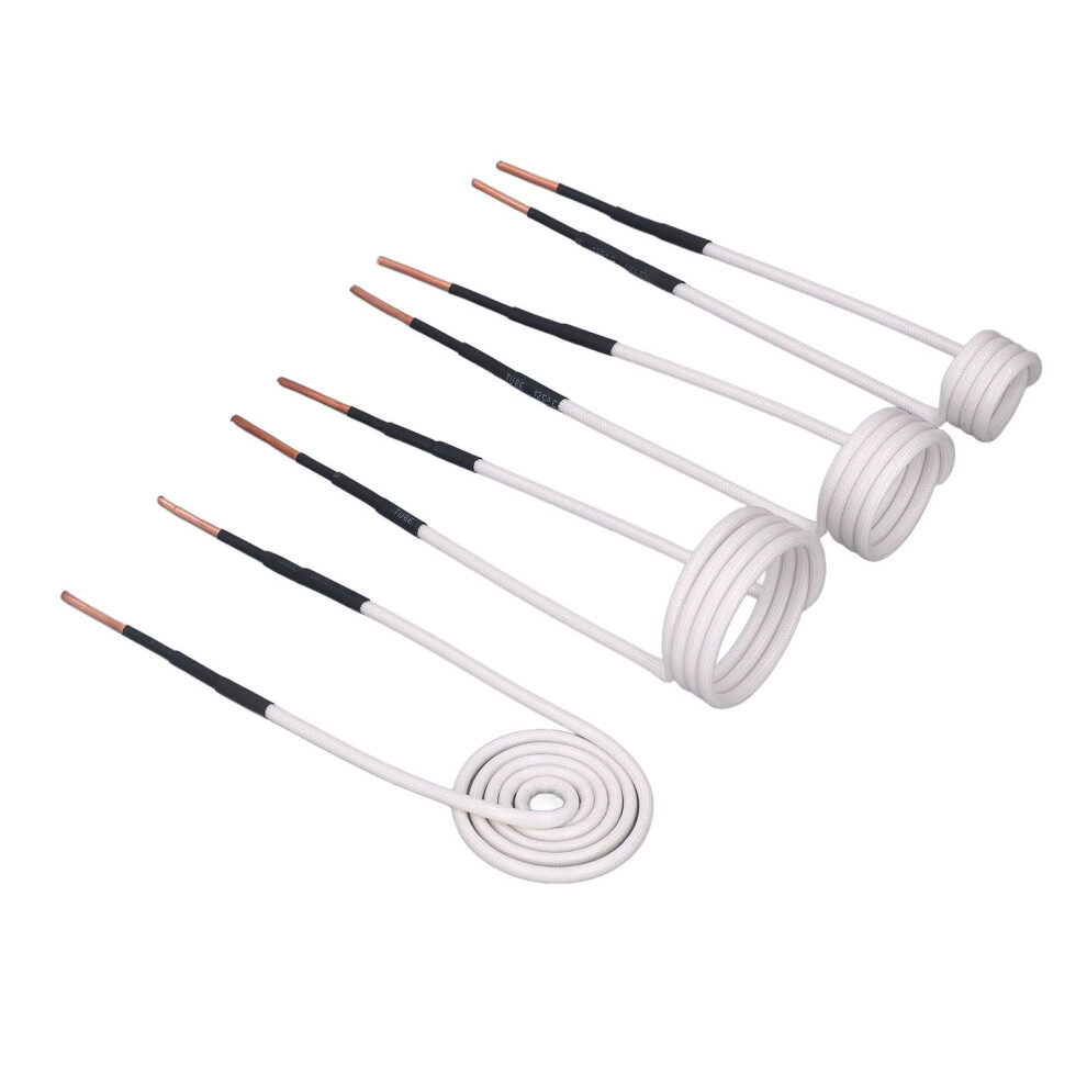 4Pcs Hvac Induction Coils High Frequency 2.5Mm Brass Core 20/30/40Mm Cake Shape 3251351813130