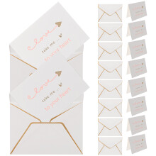 10Stk Kreative Grußkarten Mit Umschlägen Leere Schreibkarten Geschenk