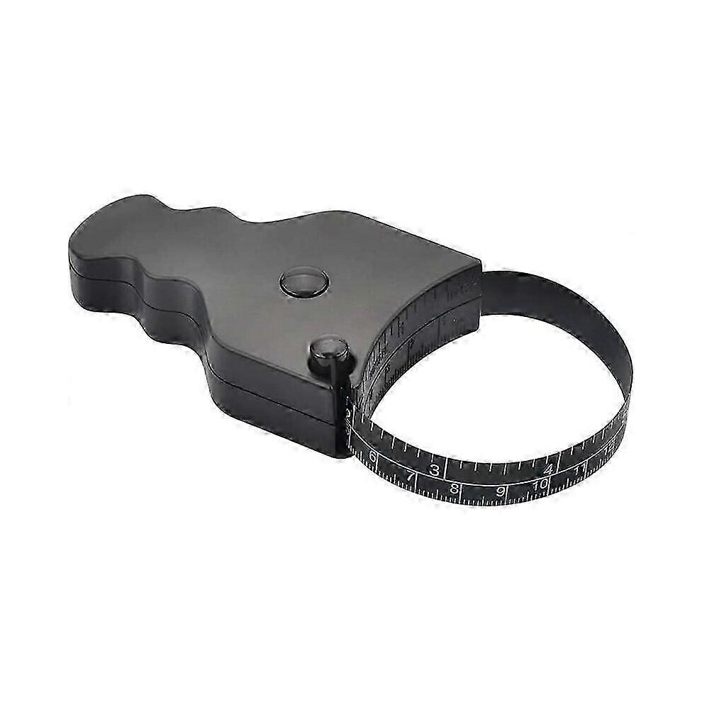 Body measuring tape - 150 cm (60"). One-handed operation. Compact ergonomic design - A precise and comfortable method for weight loss and muscle