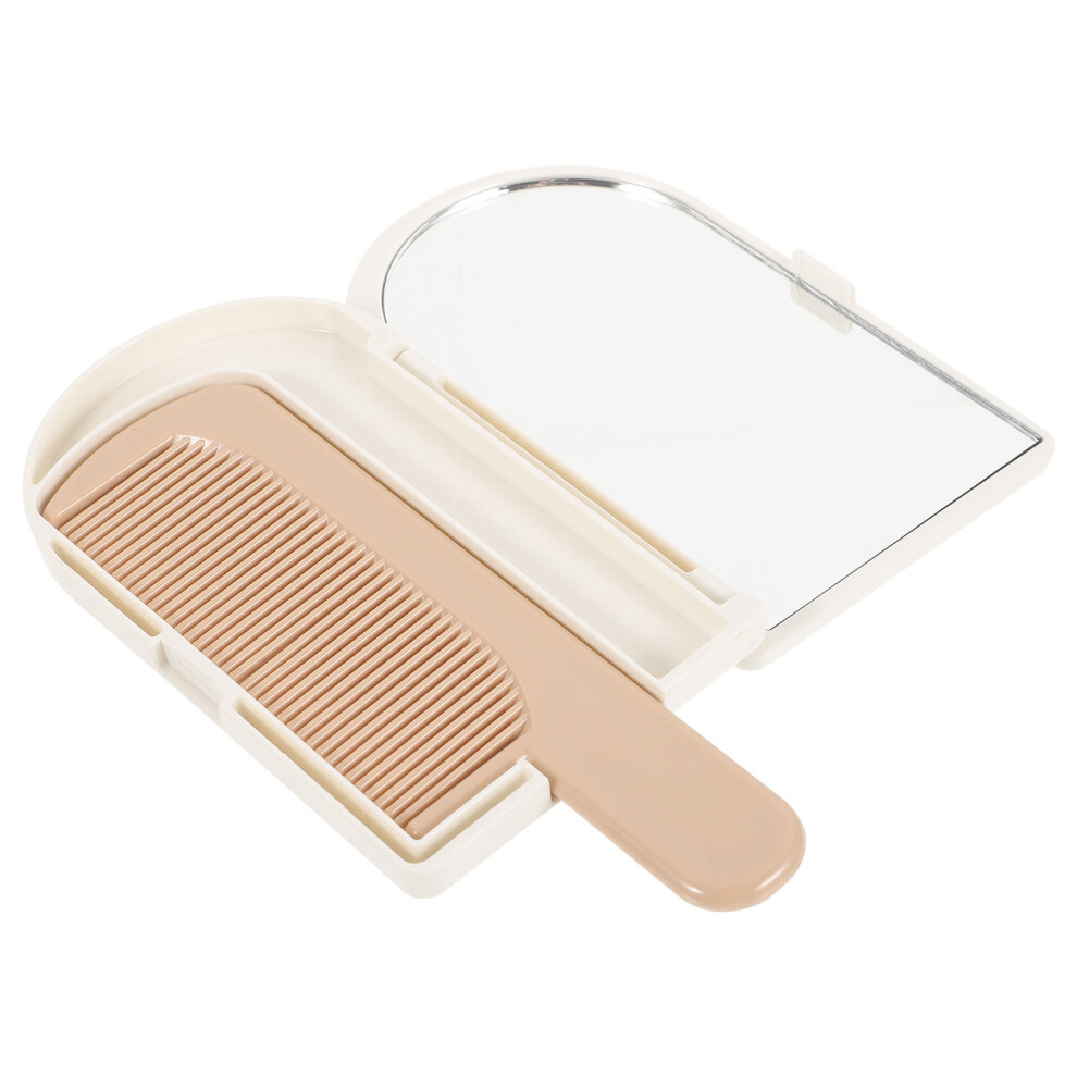 Ohphcall Cartoon Compact Folding Mirror Portable Makeup Pocket Mirror