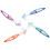 4Pcs Portable Denture Tooth Brushes Double Head Assorted Colors 6