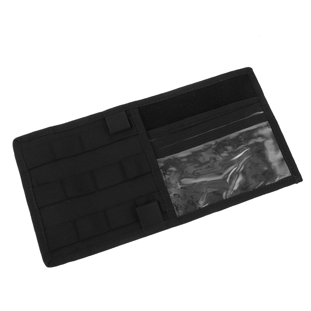 Car Sun Visor Organizer Storage Bag Durable Multi-Pocket Black 3344149040440