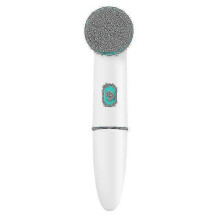Facial cleansing brush (blue) with dual massage Ba F, electric rotating facial brush, gentle exfoliation, blackhead removal and massage