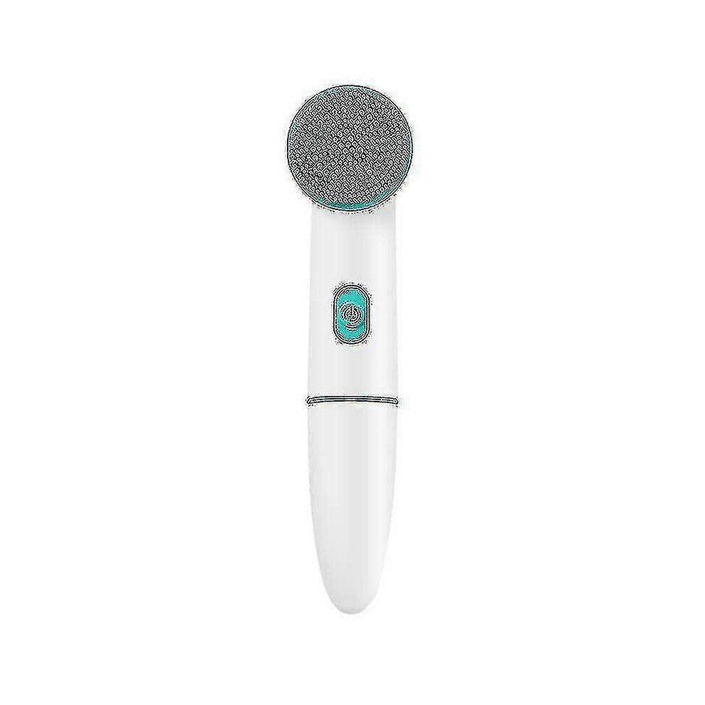 Facial Cleansing Brush (Blue) With Dual Massage Ba F, Electric Rotating Facial Brush, Gentle Exfoliation, Blackhead Removal And Massage Blue