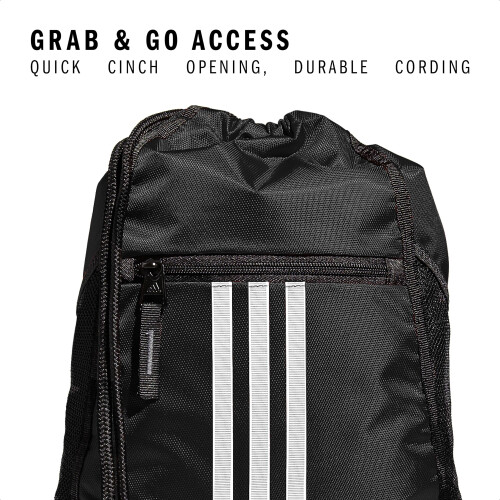 Adidas adidas Unisex Alliance 2 Sackpack, Schwarz, Einheitsgr      e 1