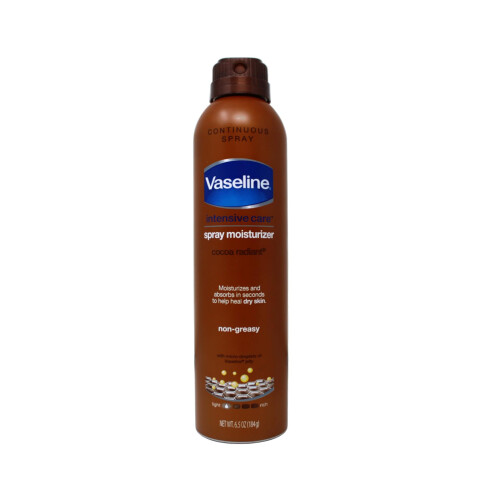 Vaseline Vaseline Spray & Go Moisturizer Cocoa Radiant, 6.5 oz 2