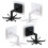 8 Stuks Multifunctionele Keukenhouder Draaiaanhangers 1