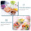 3Stk Lunchbox Für Schule Büro Bento Box 11