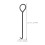 Heavy Duty Manhole Cover Hook Tool For Lifting Use 2