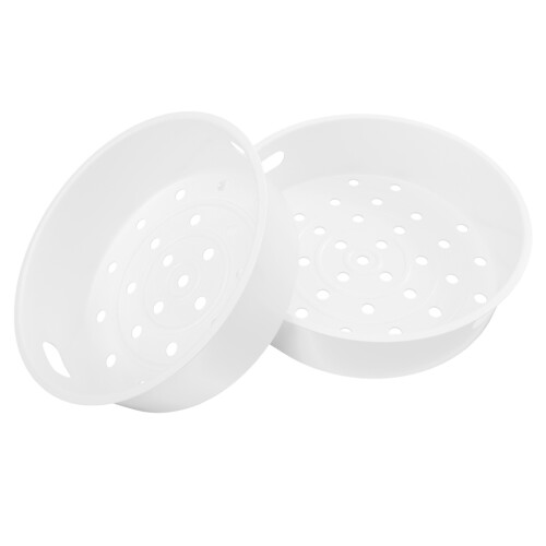 2Pcs Steamer Containers Multi Function Food Steamers 1